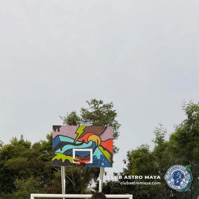 Canasta de baloncesto al aire libre